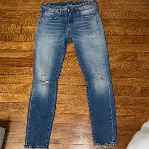 Rag & Bone low rise skinny jeans